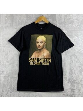 Sam Smith Gloria Tour Graphic Band T Shirt Black Concert Adlut M Pop Music Band